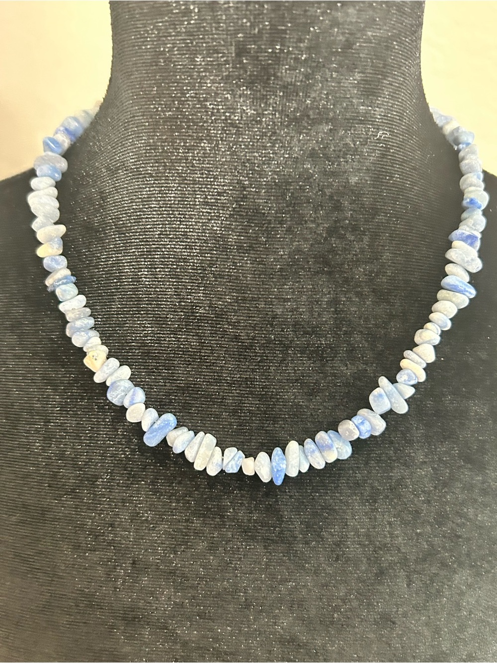 Blue Chipstone Bead Necklace - Women Jewelry
